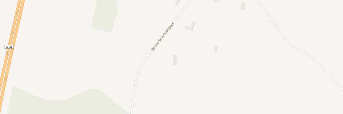 Plan du 430 Rte de la Futelaie à Verneusses