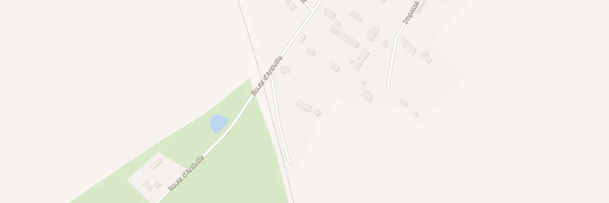 Plan du 390 Rte d’Antiville à Grainville-Ymauville