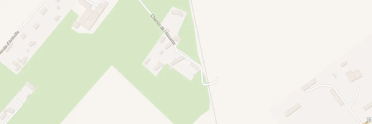 Plan du 356 Che de l’Alouette à Grainville-Ymauville