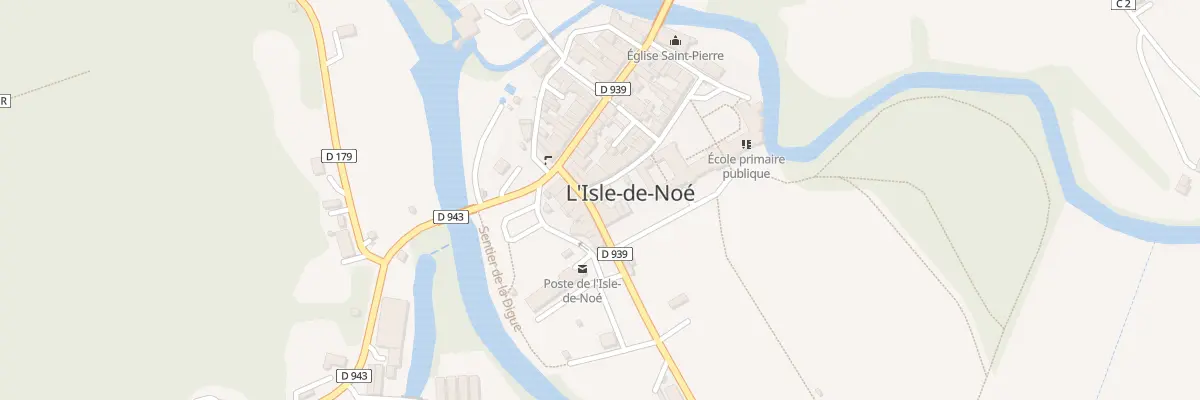 Plan du 49 Av Georges Clémenceau à L’Isle-de-Noé