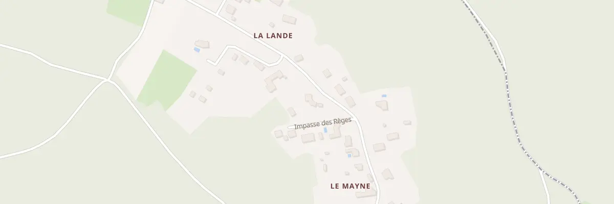 Plan du 1423 Rte de la Gourle à Bourgnac