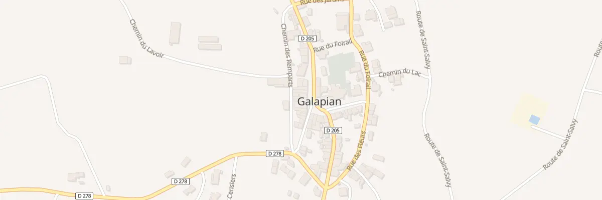 Plan du 11 Rue de l’Alambic à Galapian