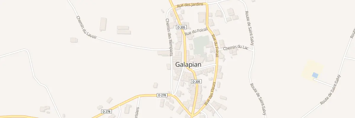 Plan du 15 Rue de l’Alambic à Galapian