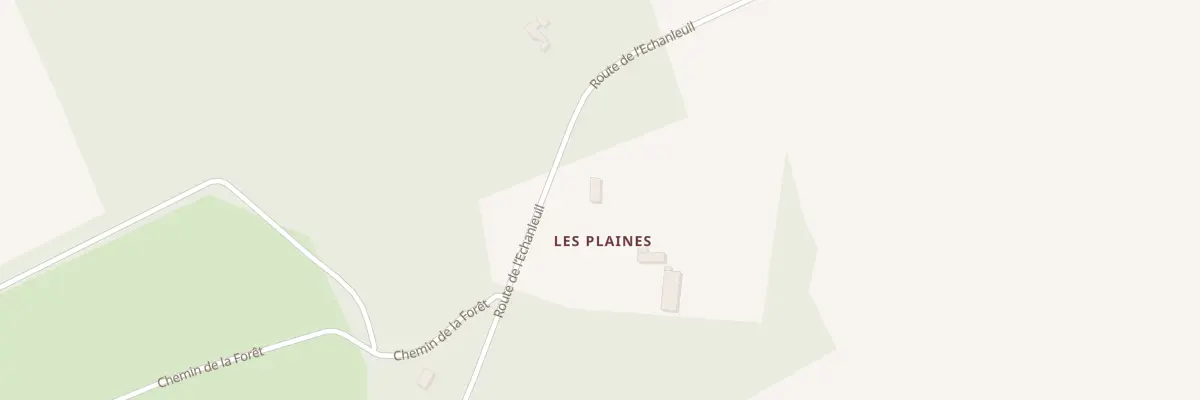 Plan du 1059 Rte de l’Echanleuil à Sainte-Croix-de-Mareuil