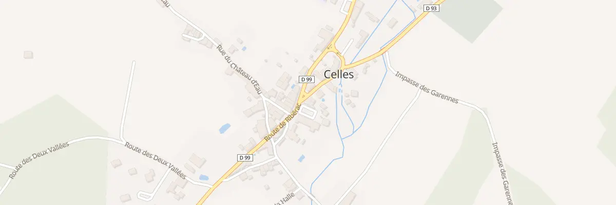 Plan du 49 Le Bourg à Celles