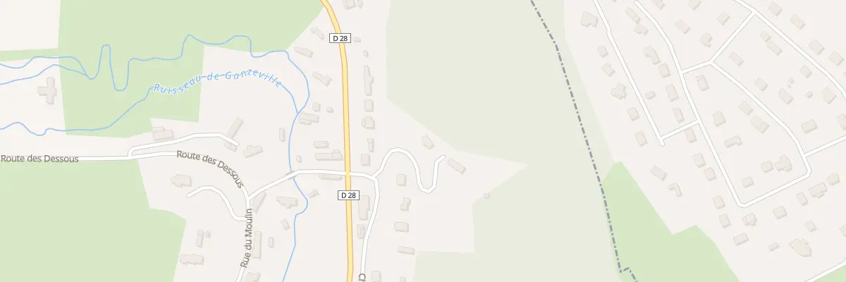 Plan du 3 Che du Val aux Lievres à Ganzeville