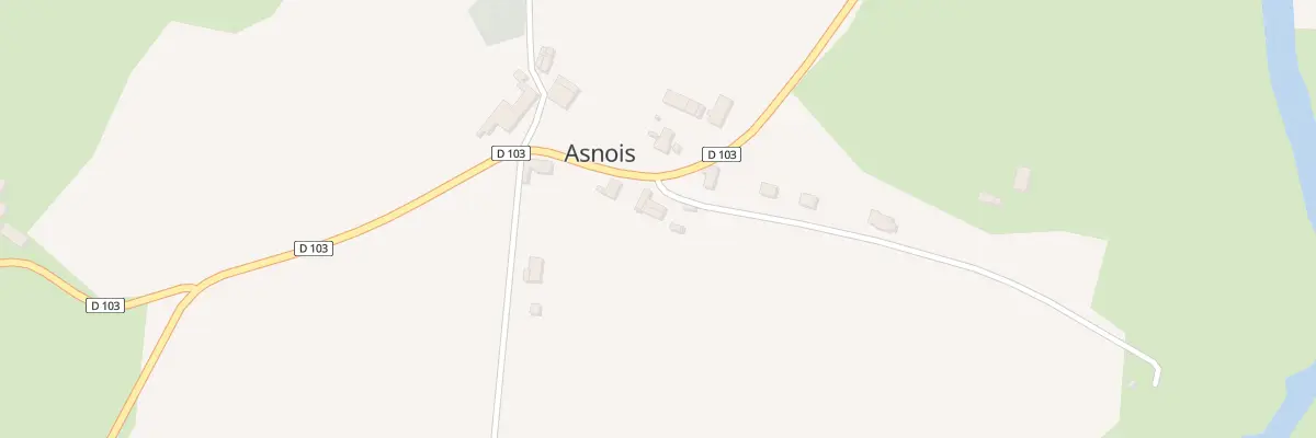Plan du 5010 Le Bourg à Asnois