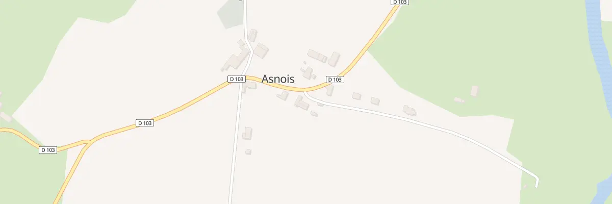 Plan du 5009 Le Bourg à Asnois