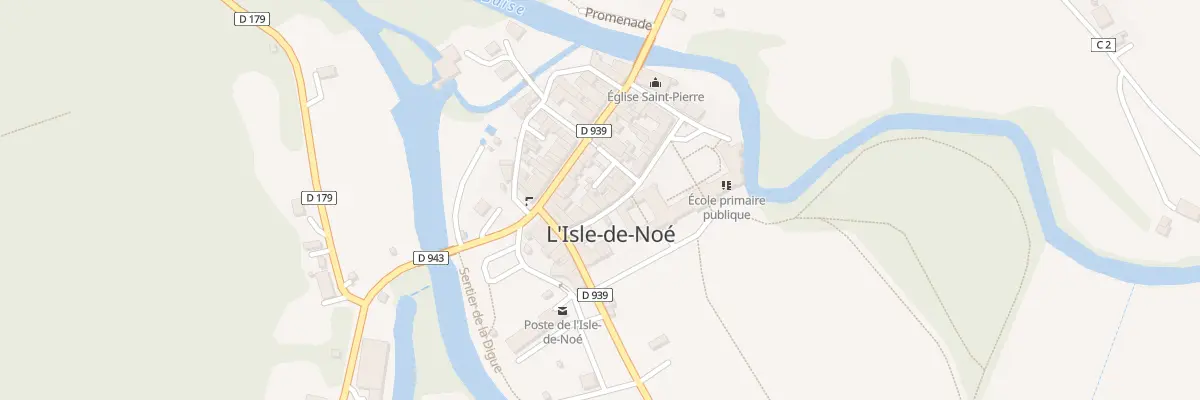Plan du 162 Rue du Président Wilson à L’Isle-de-Noé