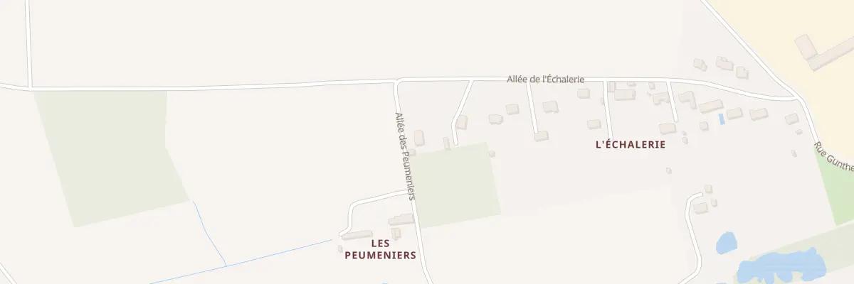 Plan du 10 All des Peumeniers à Mazières-de-Touraine