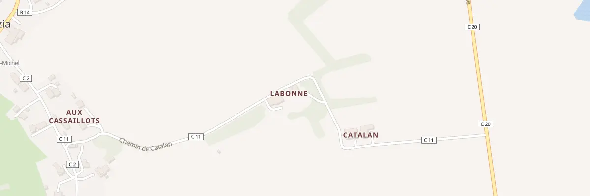 Plan du 5051 A Labonne à Maignaut-Tauzia