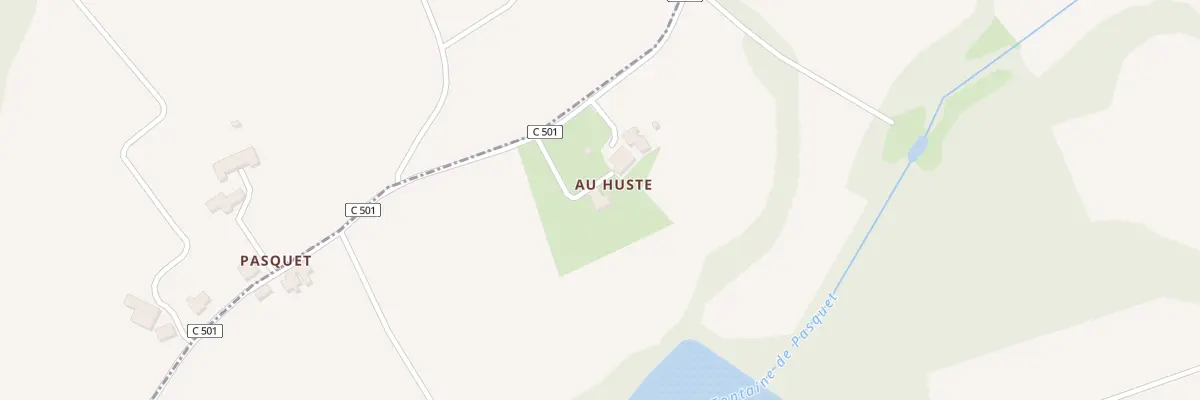 Plan du 1300 Rte de Pasquet à Calignac