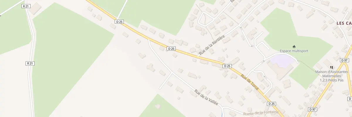 Plan du 53 Rue de Torcé à Lombron