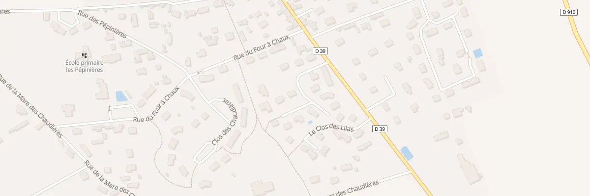 Plan du 10 Rue des Corbeillers à La Cerlangue