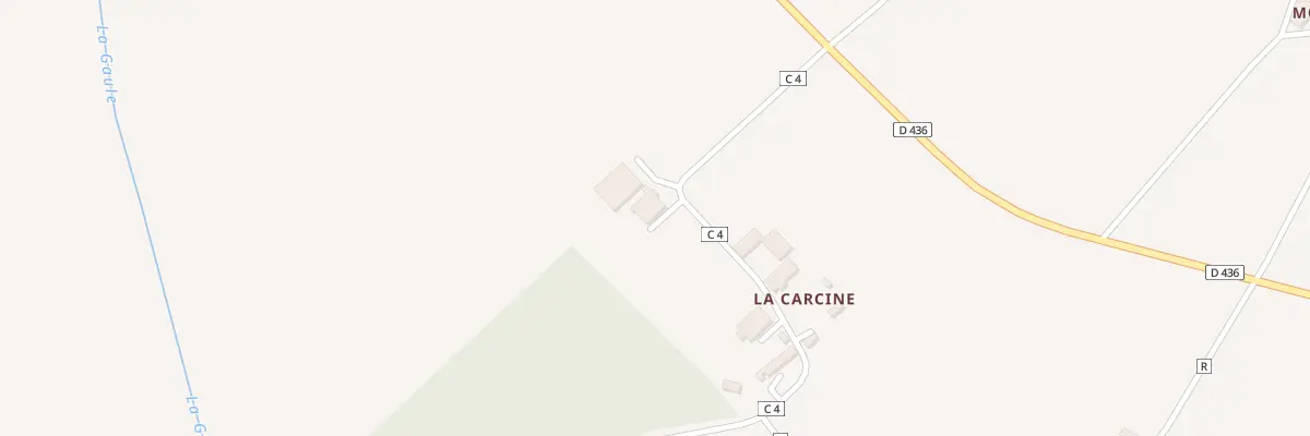 Plan du 190 La Carcine à Saint-Laurent