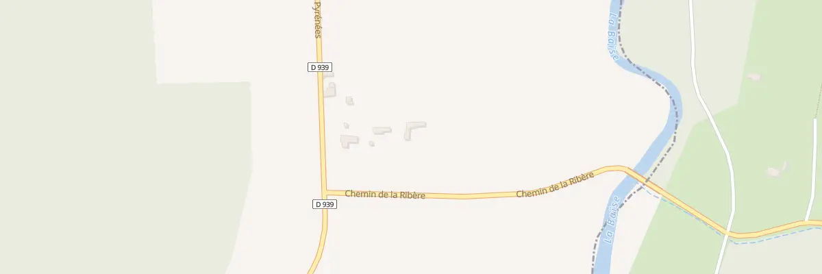 Plan du 5012 A la Ribere à Berdoues
