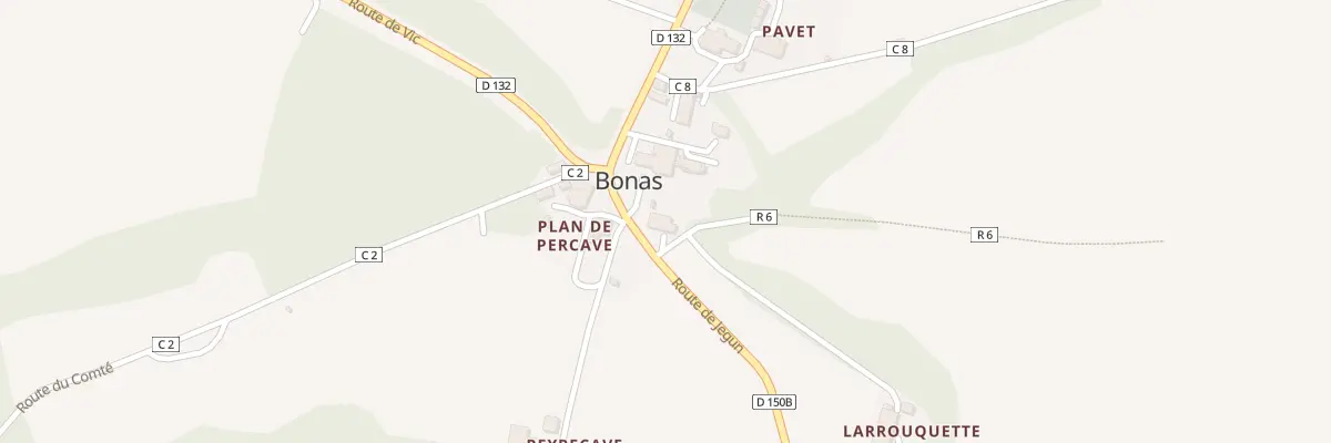 Plan du 11 Chem des Sureaux à Bonas