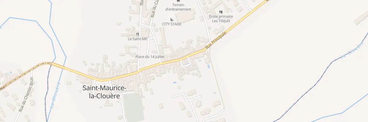 Plan du 51 Rue Principale à Saint-Maurice-la-Clouère