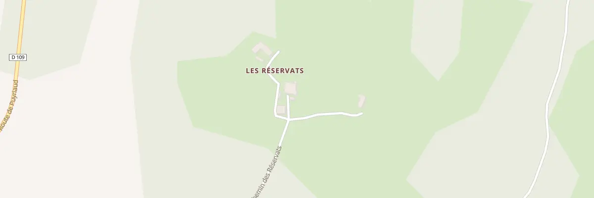 Plan du 5007 Les Reservats à Grassac