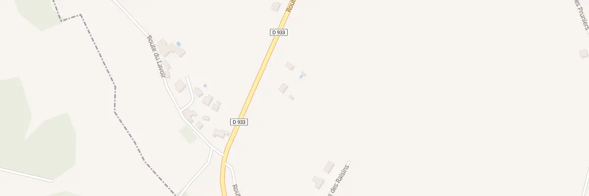 Plan du 43A Le Rieu du Lac Est à Fonroque