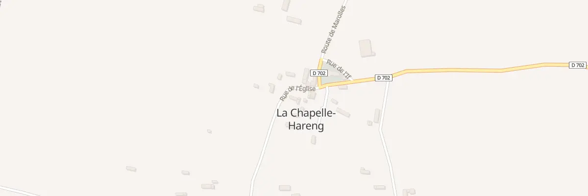 Plan du 10 L’Église à La Chapelle-Hareng