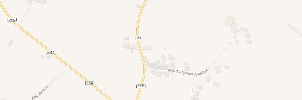 Plan du 228 Rte de Laperche à Laperche