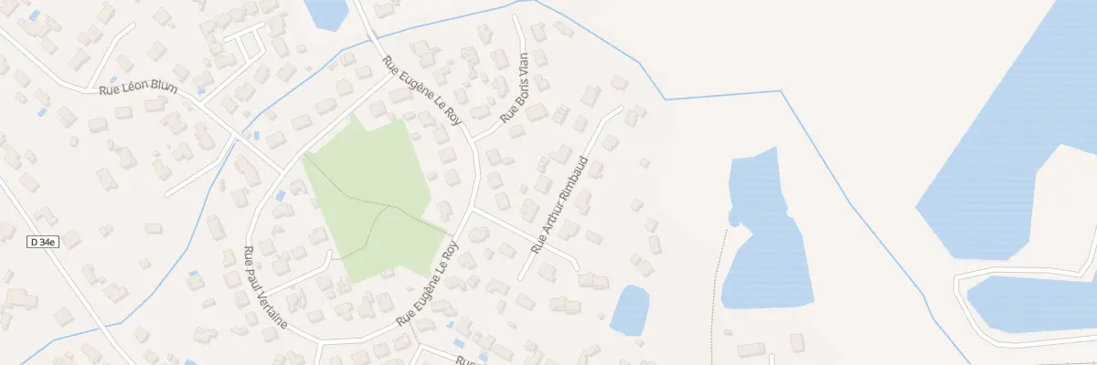 Plan du 5 Rue Arthur Rimbaud à Prigonrieux