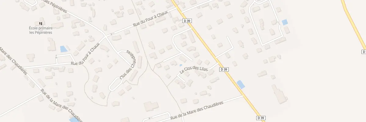 Plan du 21 Rue des Corbeillers à La Cerlangue