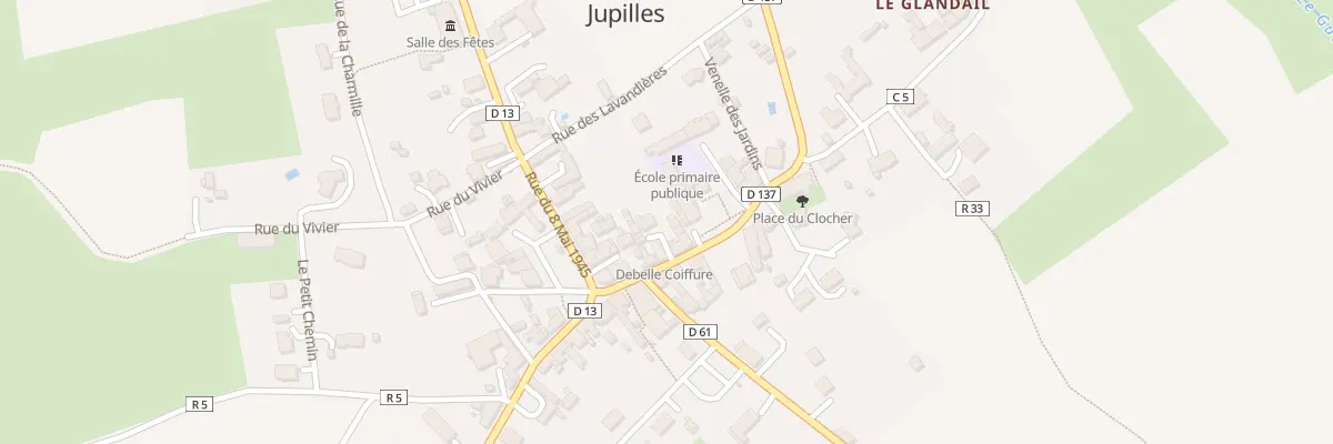 Plan du 3 Imp Camille à Jupilles