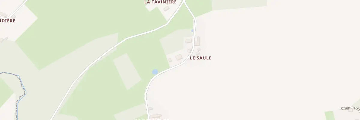 Plan du 166 Le Saule à Brèches