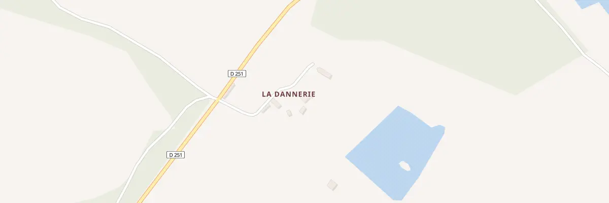 Plan du 48 La Dannerie à Coulonges-sur-Sarthe
