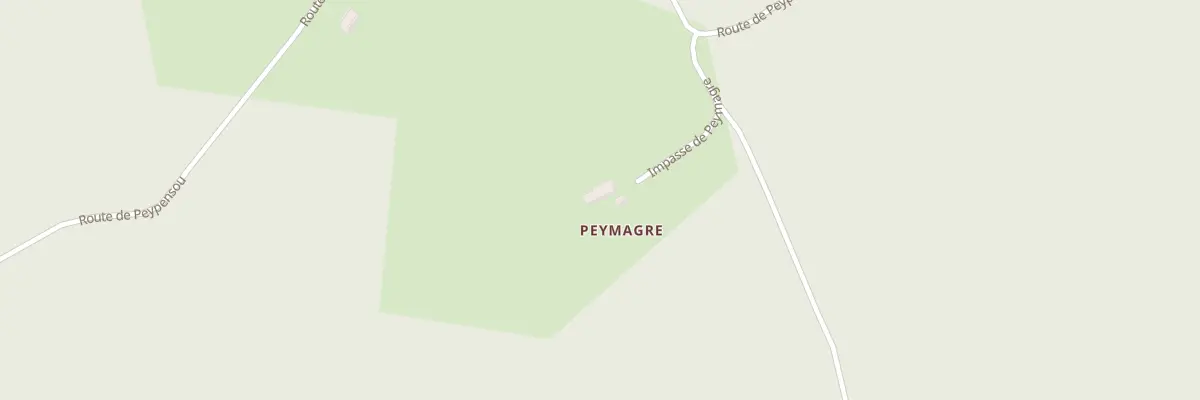 Plan du 159 Imp de Peymagre à Lunas