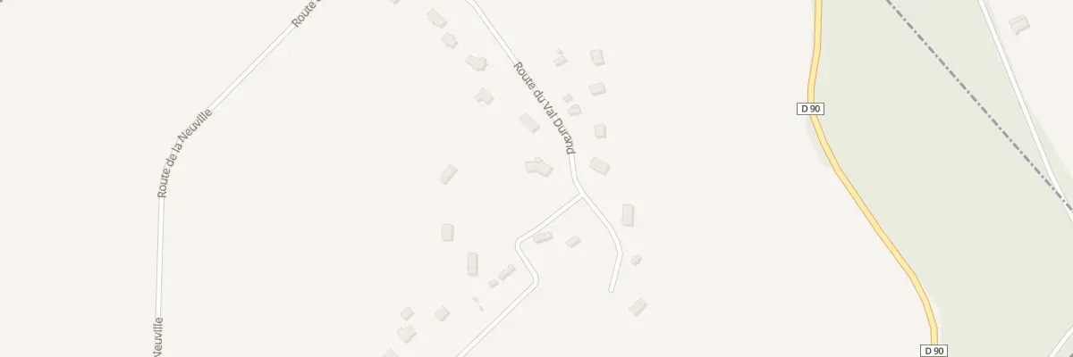 Plan du 619 Rte du Val Durand à Saint-Maclou