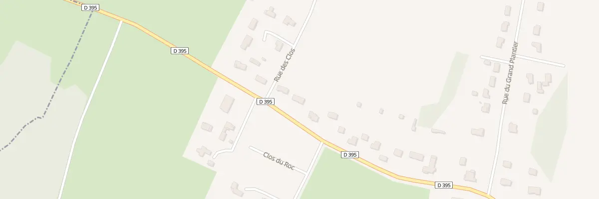 Plan du 1030 Rte de la Rochefoucauld à Marillac-le-Franc