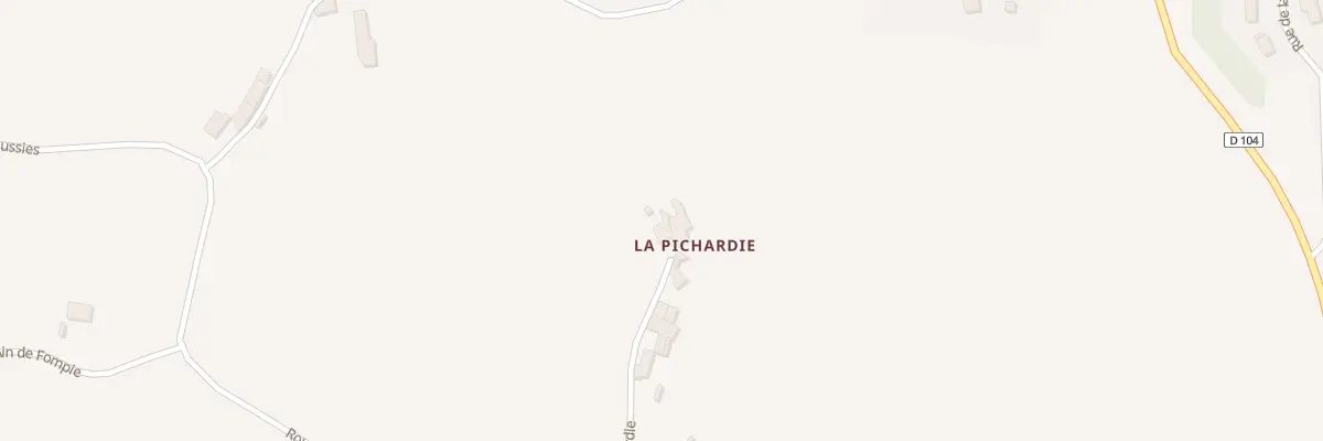 Plan du 6 Imp de la Pichardie à Saint-Méard-de-Drône