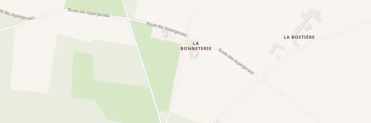 Plan du 75 La Bonneterie à Braslou