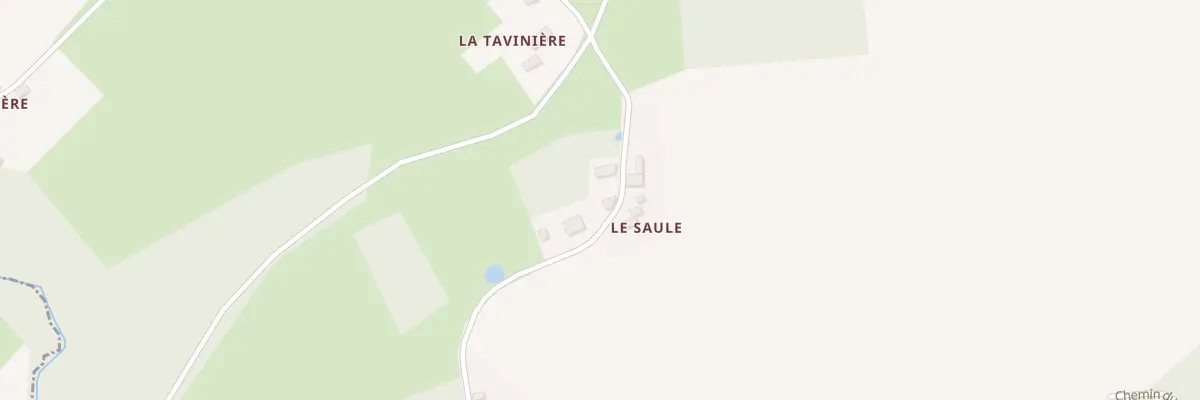 Plan du 64 Le Saule à Brèches