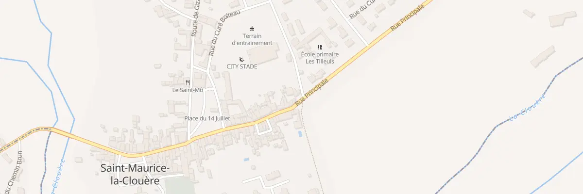Plan du 54 Rue Principale à Saint-Maurice-la-Clouère