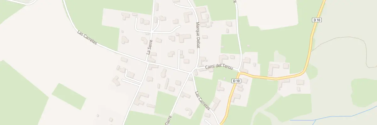 Plan du 1 Marque Debat à Clarens