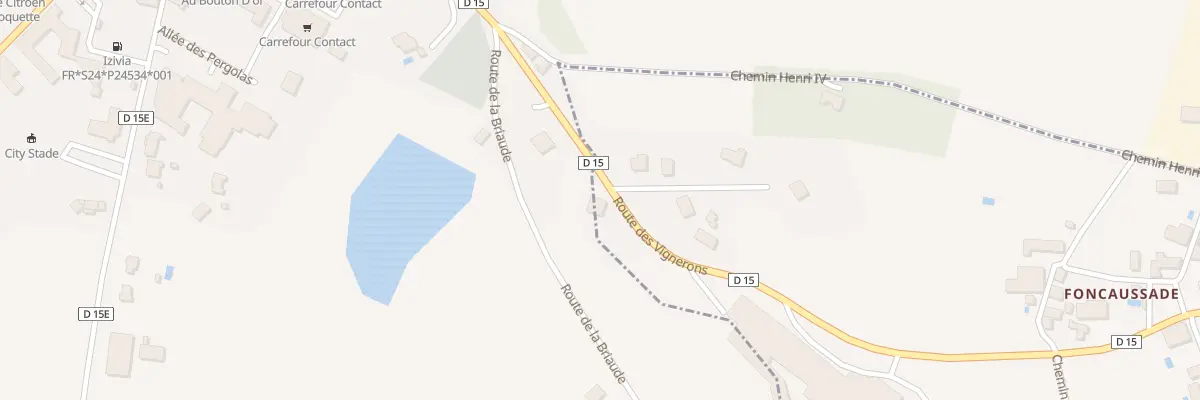 Plan du 32 Rte des Vignerons à Mescoules