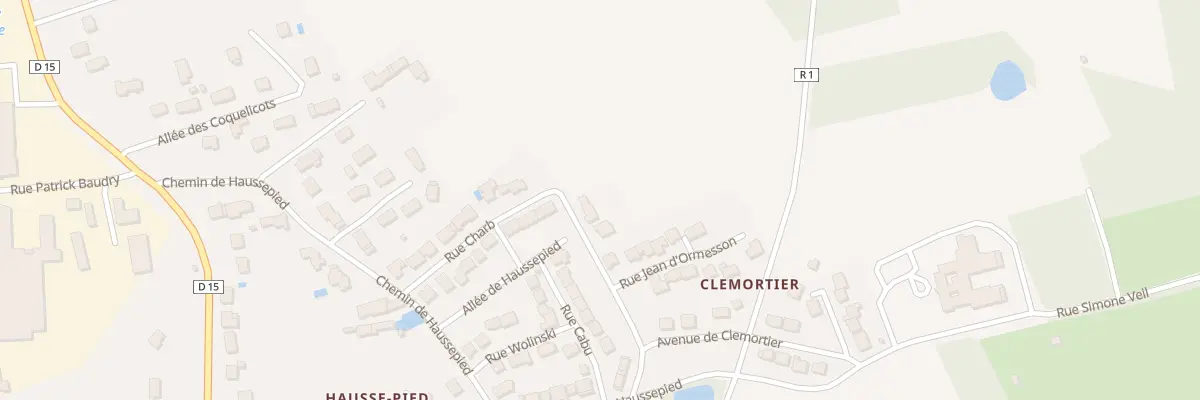Plan du 9 Rue Olympe de Gouges à Langeais