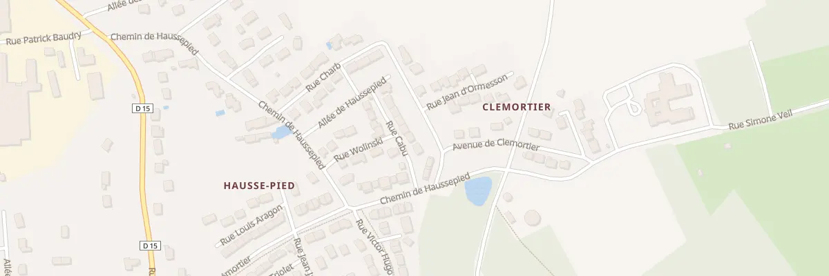 Plan du 12 Rue Cabu à Langeais