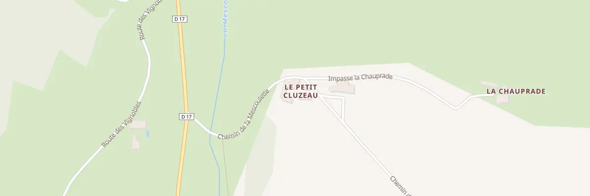 Plan du 516 Che de la Mescoulette à Sigoulès-et-Flaugeac