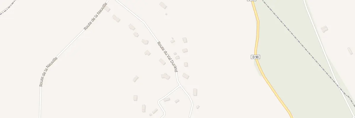 Plan du 616 Rte du Val Durand à Saint-Maclou