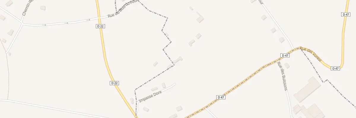 Plan du 44 Imp Dore à Bailleul-la-Vallée