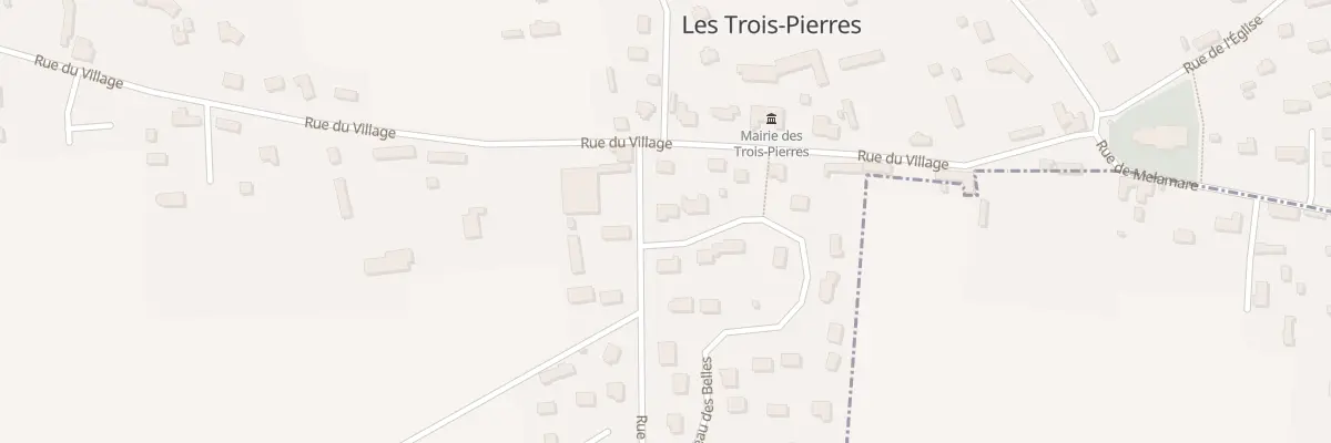 Plan du 1 Ham des Belles aux Trois-Pierres