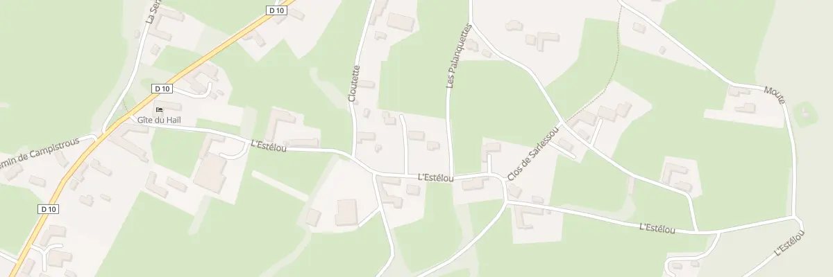 Plan du 17 L’Estelou à Clarens