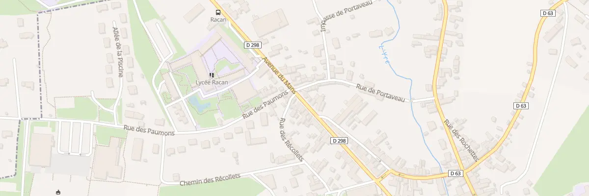 Plan du 113 Rue Aristide Briand à Montval-sur-Loir