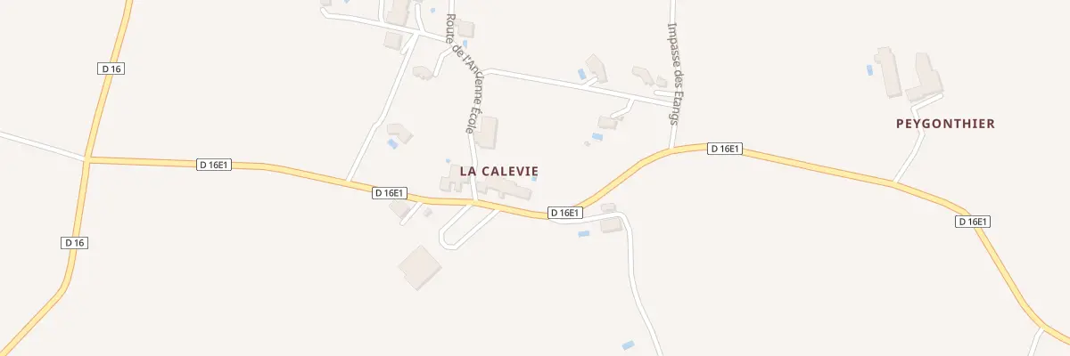 Plan du 122 La Calevie-Nord à Pomport