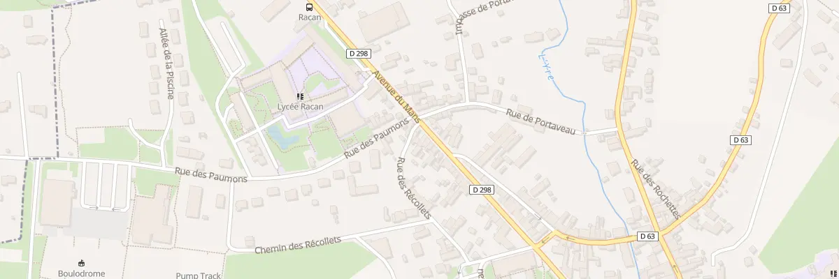 Plan du 111 Rue Aristide Briand à Montval-sur-Loir